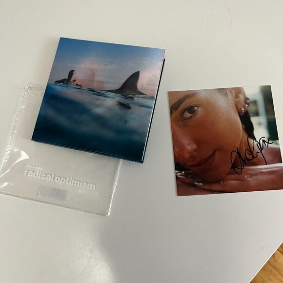 SIGNED Dua Lipa Radical Optimism Lenticular CD with Signed Insert - Picture 2 of 6